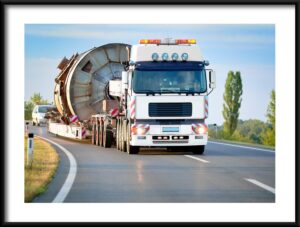 Plakat Transport Specjalny