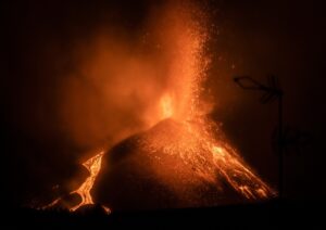 Fototapeta Erupcja Wulkanu — wzór 45499