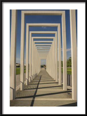 Plakat Nowoczesny Korytarz