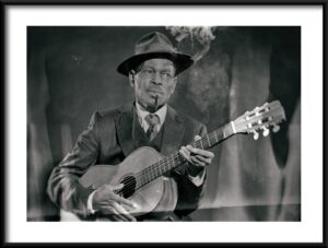 Plakat Z Gitarą
