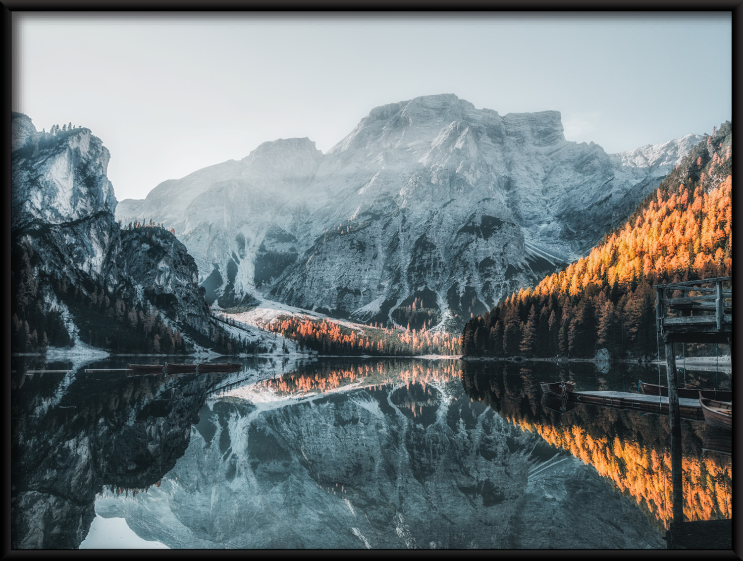 Plakat Jezioro Braies