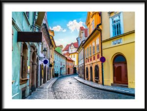 Plakat Praska Uliczka