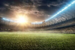 Fototapeta Widok na Stadion