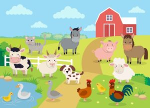 Fototapeta Wesoła Farma — wzór 4