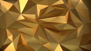Fototapeta Złota Geometria