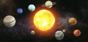 Fototapeta Układ Słoneczny — wzór 2