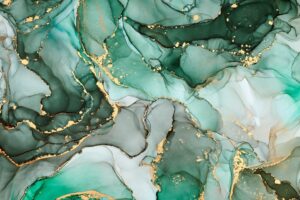 Fototapeta Zielony Błysk