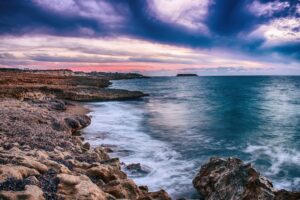 Fototapeta Kamienista Plaża — wzór 52727