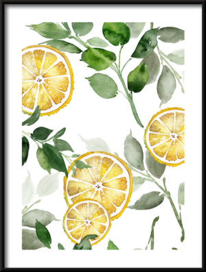 Plakat Drzewo Cytrynowe