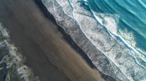 Fototapeta Ciemna Plaża