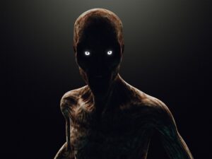 Fototapeta Ciemny Potwór