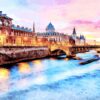 Fototapeta Czarne Miasto — wzór 55665
