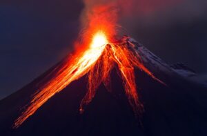 Fototapeta Erupcja Wulkanu — wzór 2