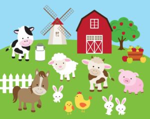 Fototapeta Wesoła Farma — wzór 5