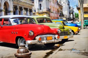 Fototapeta Parking Hawany