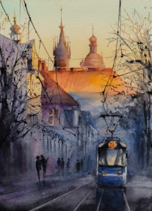 Fototapeta Kraków o Poranku