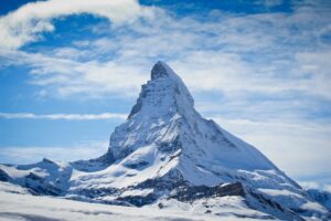 Fototapeta Zimowy Matterhorn