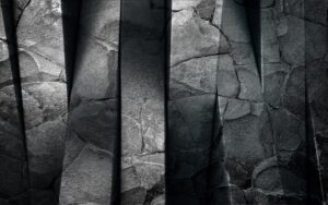 Fototapeta Czarny Kamień