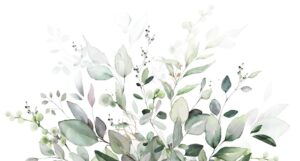 Fototapeta Botaniczna Kompozycja — wzór 2