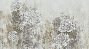 Fototapeta Peonie Vintage