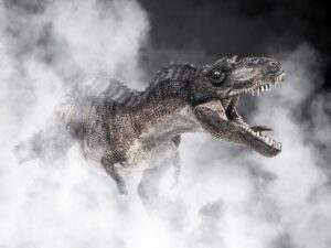 Fototapeta Spotkanie z Dinozaurem