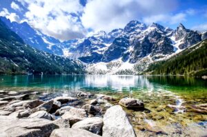 Fototapeta Zimowe Morskie Oko
