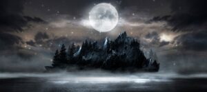 Fototapeta Fantastyczny Księżyc