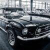 Fototapeta Mustang GT V8
