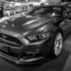 Fototapeta Czarny Mustang 1967
