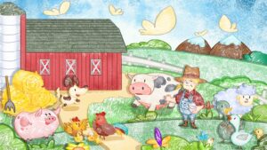 Fototapeta Wesoła Farma — wzór 6