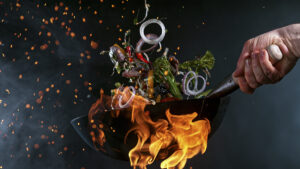 Fototapeta Patelnia Wok
