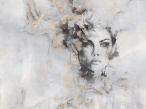 Fototapeta Dziewczyna z Marmuru
