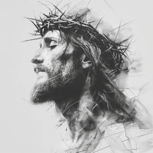 Fototapeta Jezus W Cierniowej Koronie