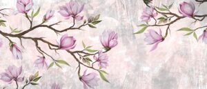 Fototapeta Kwitnąca Magnolia