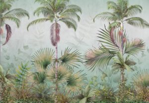 Fototapeta Zielone Palmy