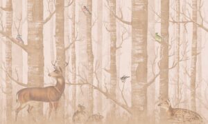 Fototapeta Zwierzęta Leśne — wzór 4