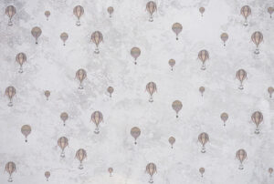Fototapeta Balony Na Betonowym Tle