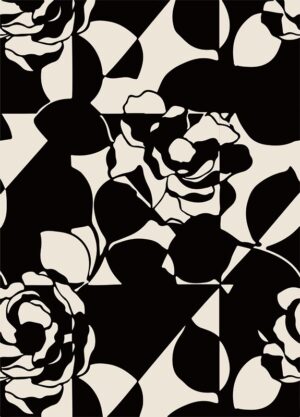 Fototapeta Abstrakcyjne Kwiaty — wzór 4
