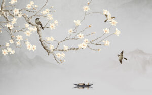 Fototapeta Gałązka Magnolii