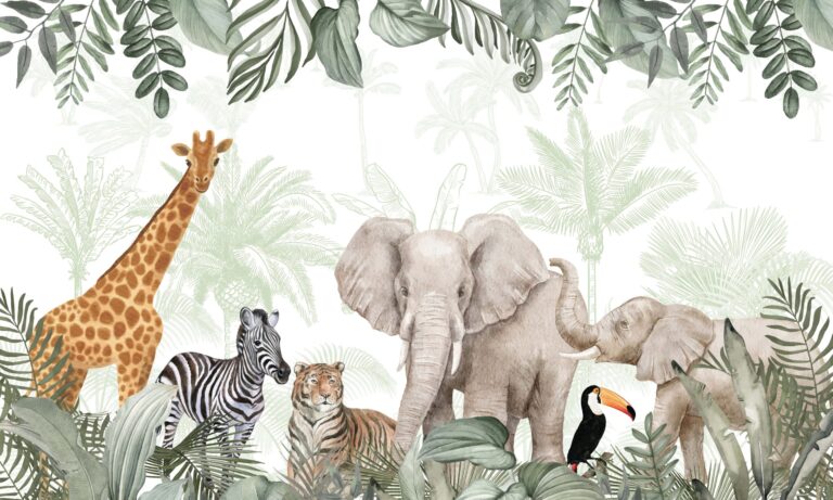 Fototapeta Safari w Tropikach