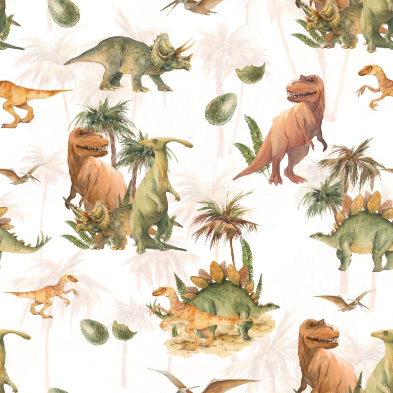 Fototapeta Dinozaury z Dżungli