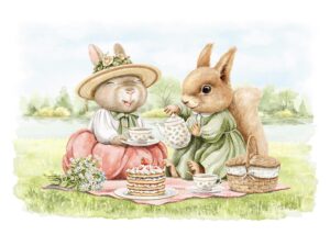 Fototapeta Leśne Popołudnie przy Herbacie