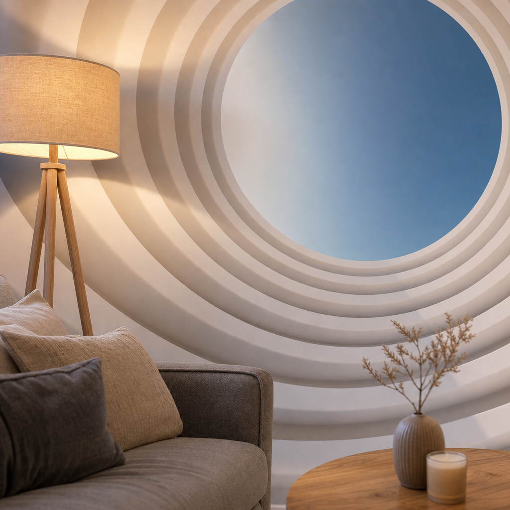 Fototapeta Tunel 3D — wzór 2